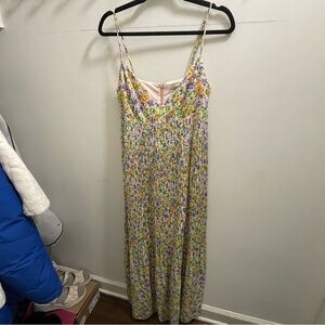 Nwt Nicholas floral pleated dress